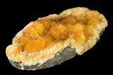 Intense Orange Calcite Crystal Cluster - Poland #148355-1